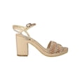 thumbnail image 2 of Sandalia de vestir Tacones Mujer Sintetico Oro Rosado Leon 094015, 2 of 4