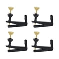 thumbnail image 4 of MERIGLARE 4 Pieces Violin Fine Tuners Anti Rust Premium Aluminum Alloy for Easy Tuning black, 4 of 9