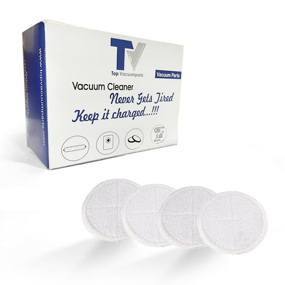 Replacement Part For Bissell 8.6 Inch Soft Mop Pads Fits Spinwave 2039, 20391, 20395, 2039H (2 Pack 4 pads)