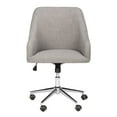 thumbnail image 4 of Safavieh Adrienne Transitional Chrome Leg Swivel Office Chair, 4 of 10