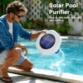 thumbnail image 2 of IVY&LANE Solar Pool Cleaner, Floating Water Cleaner and Purifier, Copper for Pool 35,000 Gallons, Large Solar Panel & 2 Sets of Fittings, Floating Water Cleaner for Above Ground Pool & Inground Pool, 2 of 8
