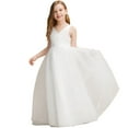 thumbnail image 3 of LNMQLPDBS Girls Formal Dress Cute Dresses Club Outfits Bulk Gifts for Kids Apparel Gifts 10 Year Old Girl 3t Boys Clothes Teen Clothing, White 7-8 Years, 3 of 8