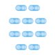 thumbnail image 1 of Pulseras de Silicona sweethay 10 Piezas Accesorios Flexibles Juegos de Rol Clubes Nocturnos Type2 NO2, 1 of 6