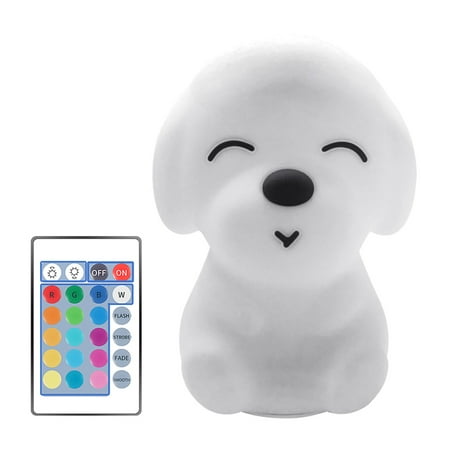 

SIEYIO Babies Night Lights Pat Lights Dog Shape Kids Birthday Gift for Room Decorations