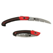 EZ KUT Products The Wow Saw 10 Inch Curved Blade Knife, Locking, Durable Non-Slip - Red