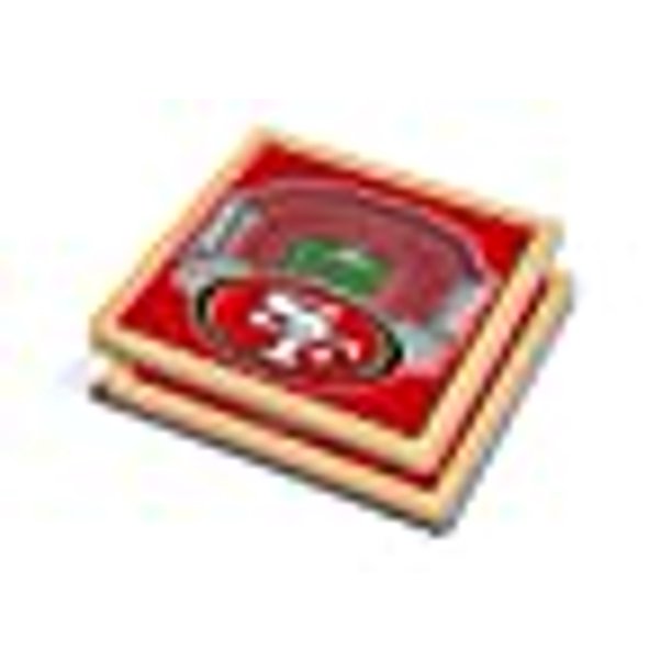 San Francisco 49ers Double Up Die Cut Vinyl Stickers