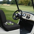 thumbnail image 3 of Uorisanigo Golf Cart Seat Covers Kit Soft Golf Cart Seat Covers Club Car This Is How I Roll Washable Golfs Carts Replacement Front Seats for Club Car, 3 of 7