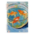 thumbnail image 7 of FORMRS 1-Subject Spiral Notebook 8" x 5" College Ruled 60 Refillable Sheet, Art Goldfish, 7 of 7