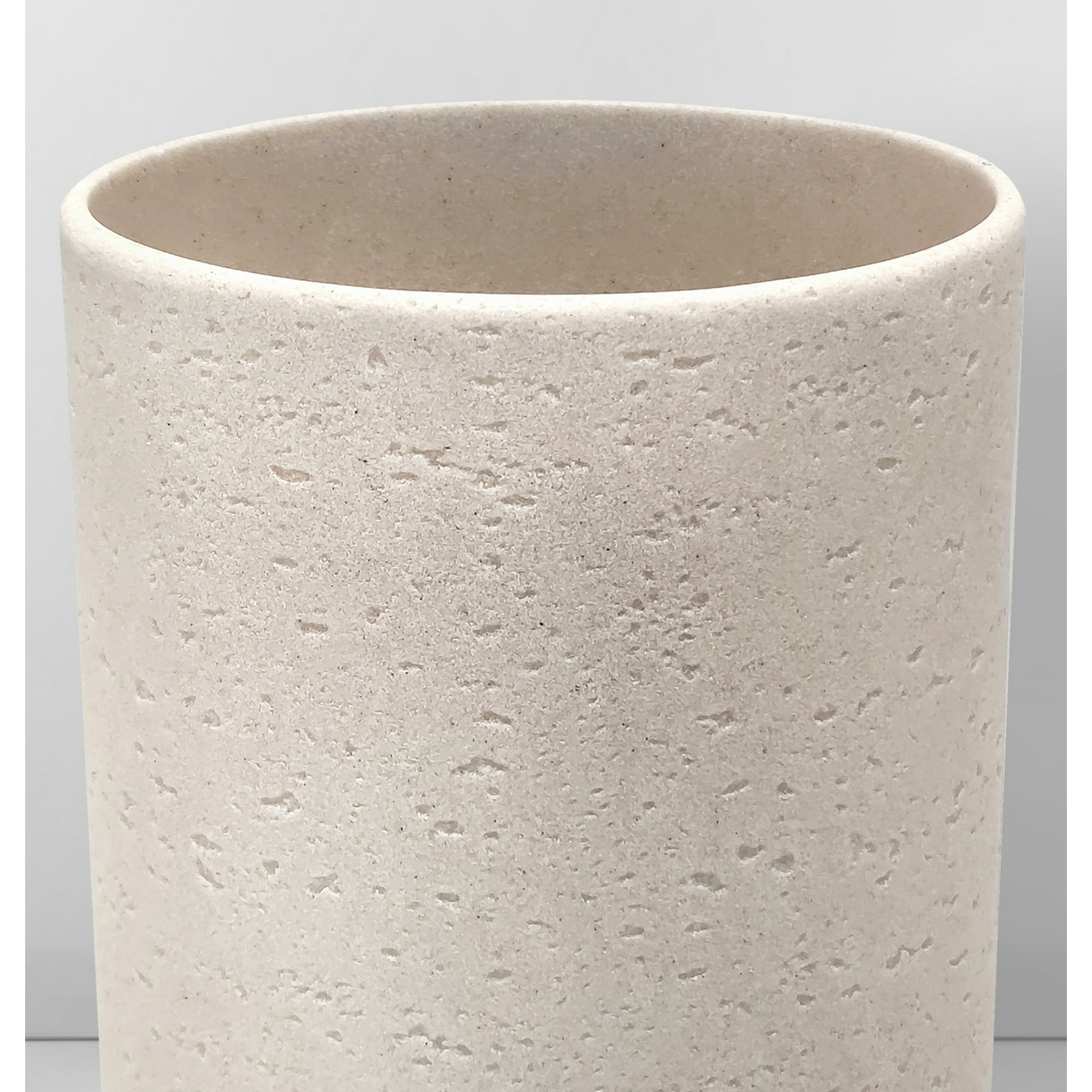 Better Homes & Gardens Faux Stone Bathroom Trash Can