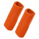thumbnail image 1 of 1 par de muñequeras, muñequeras de algodón absorbente de sudor, hilo de látex, naranja, 8x15 cm, 1 of 7