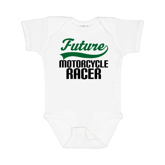Inktastic Future Motorcycle Racer Boys Baby Bodysuit