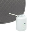 thumbnail image 2 of Durasage Pop-Up Portable Steam Sauna Spa, - 800W Steam Generator, Foldable Tent, Timer Control, Indoor Home Use, Includes Chair & Storage Pocket - Gray, 2 of 9