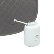 Durasage Pop-Up Portable Steam Sauna Spa, 800W Steam Generator, Foldable Tent, Timer Control, Indoor Home Use, Includes Chair & Storage Pocket - Gray
