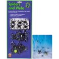 thumbnail image 2 of Scary Spider and Web Set with Cotton Batting & UV Glow, 2 of 2