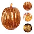 thumbnail image 2 of lámpara decorativa de cristal con forma de calabaza de Halloween (sin batería), 2 of 7