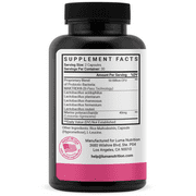 Luma Nutrition Probiotics for Women with Prebiotics - 50 Billion CFU Per Serving - Formulated for Digestive, Immune & Feminine Support - 60 Capsules