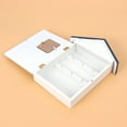 thumbnail image 2 of EeaseCA Mediterranean House Key Storage Holder Case Wall Mounted Wooden Storage Box (Blue Single Bird), 2 of 8