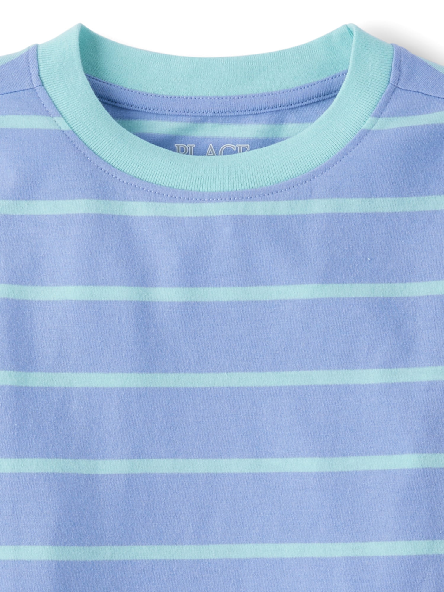 The Children's Place Boys Crewneck Short Sleeve Striped T-Shirt, Sizes XS-XXL