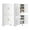 White, variant on Elegant Furniture 71" H Farmhouse Kitchen Storage Cabinet with Drawer and 4 Doors,White Pantry Cabinets,Metal Storage Cabinet for Kitchen,Living Room