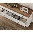 thumbnail image 7 of White Dresser with 7 Drawers for Bedroom, Wooden Chest of Drawers for Living Room, 7 of 7