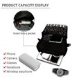 thumbnail image 4 of POLERO Piano Musical Notes Pattern Lightweight Crossbody Bag, Polyester Crossbody Purse Portable Crossbody Bags for Travel Shopping, 4 of 8
