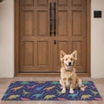 thumbnail image 4 of Colorful Cartoon Dinosaurs Plants Pattern Door Rugs,Washable Non Slip Door Mats Indoor,Decorative Door Mats,Entry Mat Indoor for Entrance,Bedroom,Kitchen,Bathroom,16"x47", 4 of 6