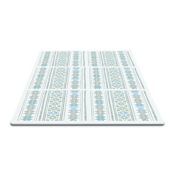 STAWAY Kids Play Mat - 0.5 Inch Thick EVA Foam Puzzle Mats for Toddler Playroom, Light Gray, Durable & Easy to Clean, 24 sq.ft Coverage