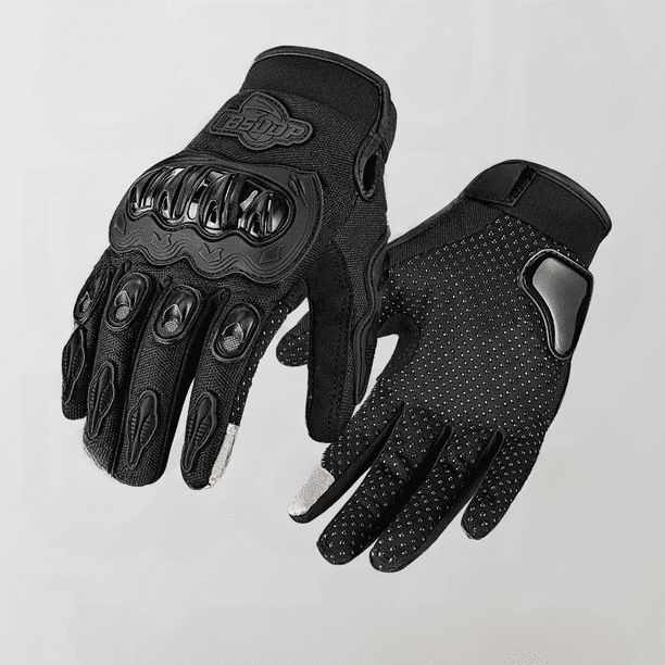 Guantes de motociclismo anticaídas, protectores solares de verano, guantes de pantalla táctil con dedos completos para hombres y mujeres