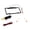 B, variant on Car License Frame Number with IR LED Backup Rear View Parking Assistant Camera Monitor Waterproof