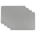 thumbnail image 1 of Uxcell Patchs en Tissu de Lin Auto-Adhésifs Ruban de Réparation en Fin Lin pour Canapé en Lin Rembourrage Meubles Oreiller Vêtements Gris 4 Pcs, 1 of 6