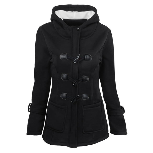 Manteaux Rouges pour Femmes Manteaux d'Hiver Chauds pour Femmes Manteau Extérieur Doublé en Sherpa en Molleton Veste Matelassée à Fermeture Éclair Parka Épaisse Rembourrée avec Capuchon en Fourrure Doudoune Manteaux pour Femmes
