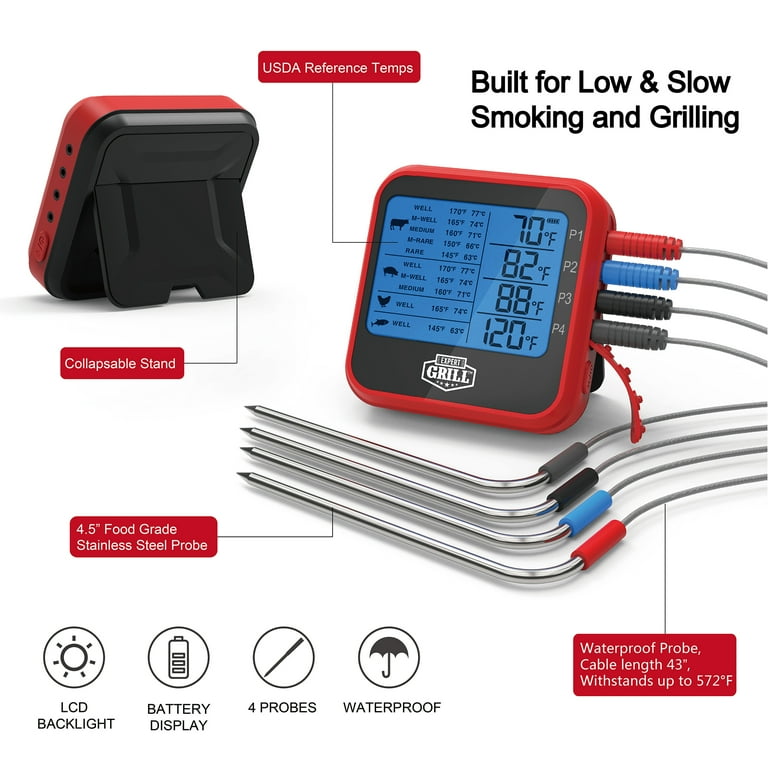 Grill thermometer walmart cheap