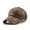 Khaki, variant on Mens Pu Leather Baseball Caps Spring And Autumn Outdoor Adjustable Casual Hats Sunscreen Hat ,Unique Design