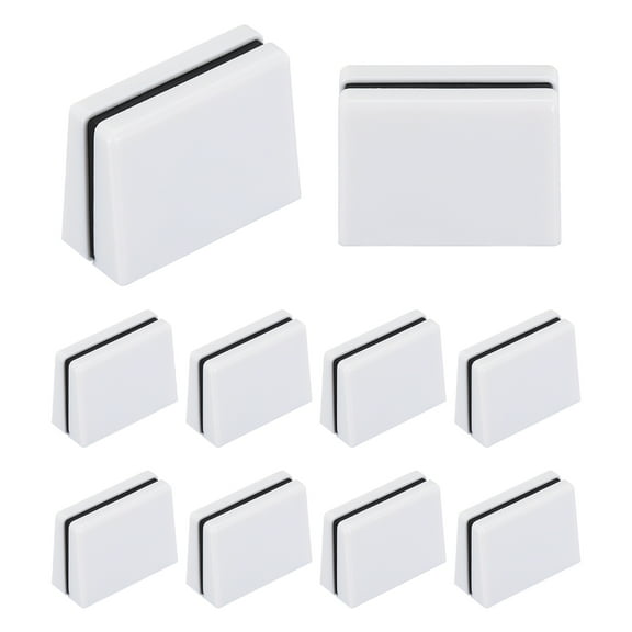 Uxcell Universal Fader Knobs, White Mixer Fader Caps Slider Potentiometer Replacement Plastic for DJ Controller Mixer Console, 10 Pack