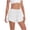#H-White, variant on TRUNZI Running Shorts for Women with Pockets Flowy High Waist Drawstring Quick Dry Women Summer Workout Shorts Pink XS