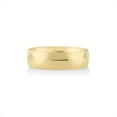 thumbnail image 4 of Oxford Ivy Mens Solid 10K Yellow Gold Comfort Fit Wedding Band Ring Size 10, 4 of 5