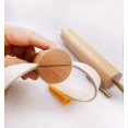 thumbnail image 4 of Wooden Vintage Design Toilet Paper Roll Holder - Wall Mounted Toilet Tissue Holder, 4 of 4