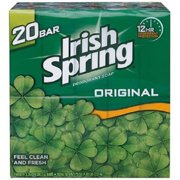 Irish Spring Aloe Bar Soap Skin Feeling 3.75 Ounces Bars Of 20 (Pack Of 1)