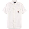 thumbnail image 1 of Ralph Lauren Mens Solid Button Up Shirt, White, X-Small, 1 of 1