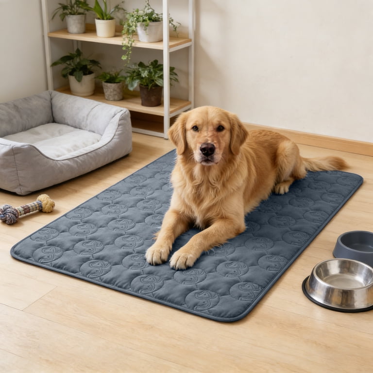 Waterproof Dog Blanket, Non-Slip 30x50 Gray photo 7