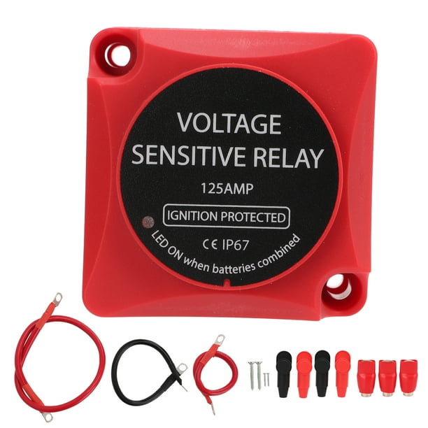 Voltage Sensitive Relay, Waterproof Dual Battery Smart Isolator For