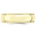 thumbnail image 3 of 10KY 6mm Milgrain Half Round Band Size 11.5 in 10k Yellow Gold, 3 of 3