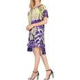 thumbnail image 2 of HAPPY BAY Women's Summer Relaxed Maternity House Wear Dresses M-L Camel, Tie Dye, 2 of 3