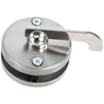 thumbnail image 4 of Miangastore Occupied Door Handle Lock Stainless Steel 1Pcs 3.5X2.4X0.2In, 4 of 9