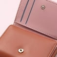 thumbnail image 5 of Zipper Closure Small Wallet Classic Style Women Mini Wallet Solid Color Multifunctional Wallet PU Leather Fashion for Shopping, 5 of 5