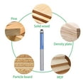 thumbnail image 3 of Broca De Enrutador De Ajuste Al Ras, Broca De Enrutador De Ajuste Al Ras De Carburo CNC De Alta Dureza Con Revestimiento Azul Nano Para Recortar, 3 of 7