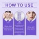 thumbnail image 3 of Crema depilatoria facial para piel sensible, crema depilatoria indolora para rostro y cuerpo, crema depilatoria suave e indolora con aplicr de espátula., 3 of 4