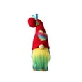 thumbnail image 5 of Hxlamzoo 2PCS Rainbow Gnomes Plush Standing Scandinavian Tomte Gnome Elf Dwarf Figurines with Heart Shape Rainbow & Bicolor Beard Faceless Doll for Home Farmhouse Kitchen Decor, 5 of 8