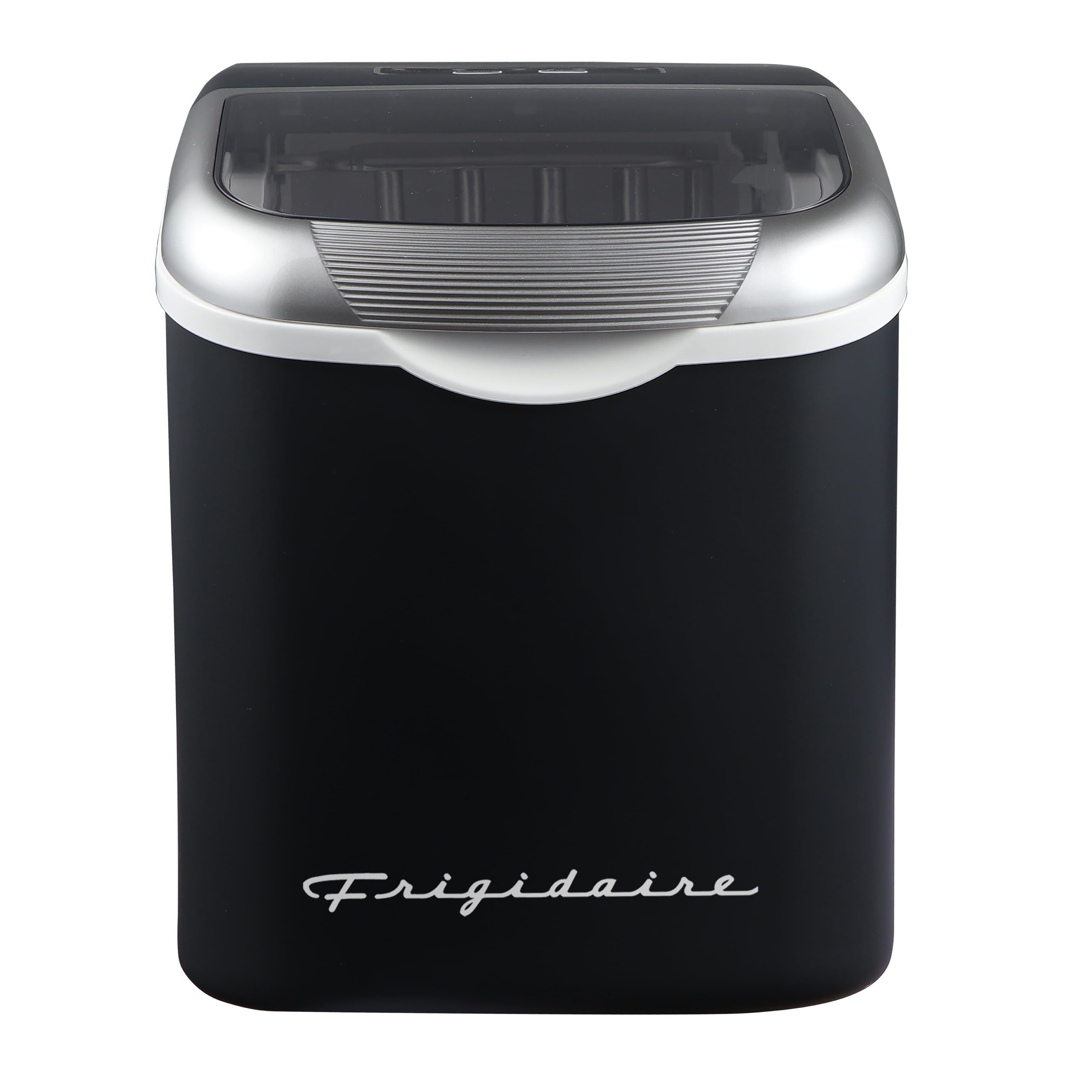 Frigidaire 26 Lbs. Countertop Bullet Ice Maker, Retro Ice Machine with Touch Controls, Black