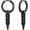 06-Black/Bullet, variant on Skull Earrings for Women Mens Gothic Stainless Steel/Gold/Black Plated Small Hoop Punk Snake/Dragon Jewelry